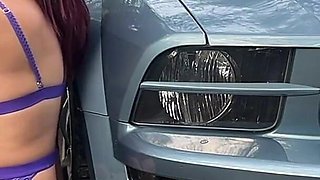 Babyfantasy83 - Baisee Comme Une Chienne Sur Sa Mustang Apres Le Shoot