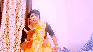 Indian stepmom and stepson Telugu dirty talks