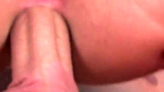 Brunette teen gets an hard anal-fuck