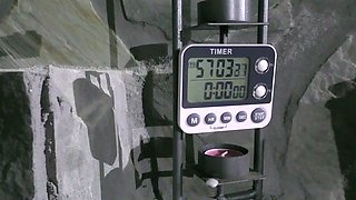 Slutty amateur flashing her big boobs in the backseat