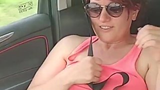 Flashing Orgasm While Driving