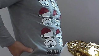 Colossal Ass Cutie Chloe Chevalier Receives Multiple Anal Orgasms on Christmas - Immoral Family 4K