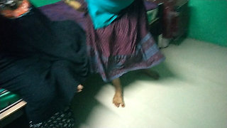 Three Aunty Talking at Bedroom