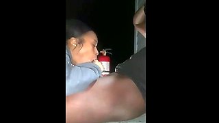 Black MILF with BIG boobs dancing and teasing