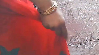 Busty Boobs Red Saree Sister in Law Fuck by Brother in Law