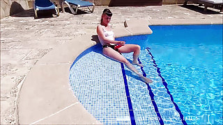 Hot Pool Fuck!