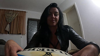 Rugby Ball Fetish - Dirty Talk, Pussy Riding & Licking Gilbert Ball
