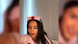 Sexy Nurse Fucked in Ass in POV Cosplay Anal hardcore with butt plug - Redhead loves ass to mouth