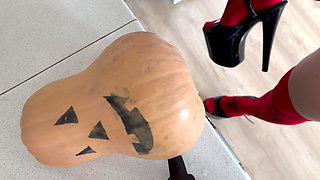 Happy Halloween Fucked Pumpkin