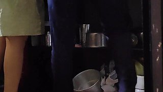 My Step Brother Fucked Me in Kitchen and Record the Sex Video