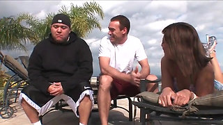 Young girl and great passion for big cock