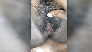 Indian desi aunty oil massage in our big natural boobs and our husband cumshot sex in bedroom