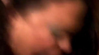 Ebony Babe with Huge Tits Gets to Blow Huge Black Dicks and Cumshot