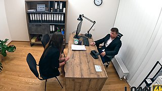 Czech secretary Sakura Hell gets fucked in the office