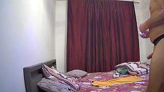 Hot pegging like lovers in a bedroom KellyAErick