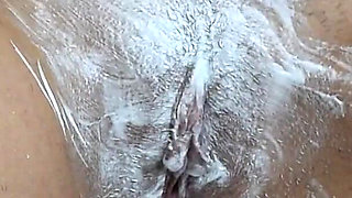 Hairy Pussy Shaving Close up! Intimate Haircut!