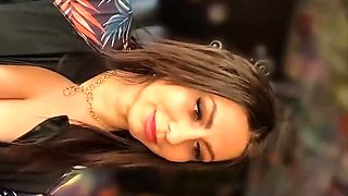 Big boob brunette masturbates on webcam