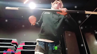 Young Sexi Had a Bad Week of Gymnastics Due to a Cold.