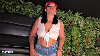 Nicoly Mattos: Wet Solo Squirting Orgasm in the Motel! Cum on My Slutty Face