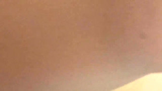 My Wife Flashing Tits in Subway Metro & an Unknown Man Cum on Her Boobs