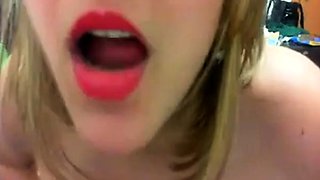 Italian Amateur Webcam Girl Fingering Herself