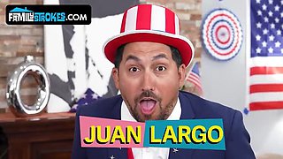 Real American Wife Serves StepSon's Giant Dick - Mandy Waters MILF Deep Throat & Doggy Style