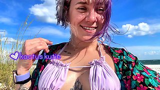Sneaky Pee at the Beach