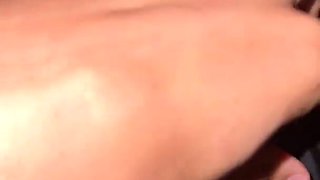 Russian girl takes guy out to a nightclub, he thanks her by eating her out and spoonfucking