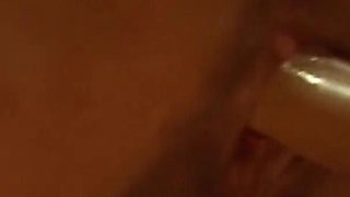 Hairy lesbian chick gets hard fisted