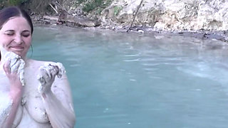 Swimming Naked, Mud, Flashing on a Highway