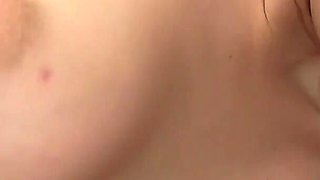 Sexy babe sucks and swallows stranger's cock and cum