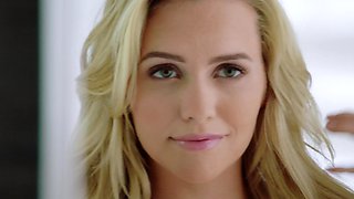 Charles Dera and stunning Mia Malkova in sensual action, showcasing her incredible flexibility.