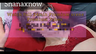 Slut Brunette Teen Facial Cum in Red Lingerie Perfect Blowjob Fucking. Shanaxnow