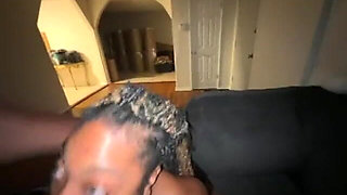 My Wife Out on the Couch I Love Her so Much Lol so I Woke Her up with Some BBC Then Putt in Her Butt