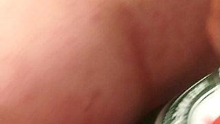 A young girl has a need to play with her oily pussy