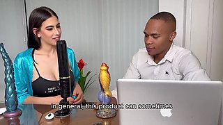 Busty Latina Amateur Alicia Trece Fucked Hard by Big Black Cock - Doggy Style & Cum in Mouth