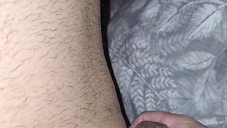 Step mom hand slip into step son dick without shame