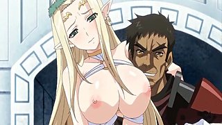 Big boobs hentai Elf Princess wet pussy fucked in the public by ghetto anime