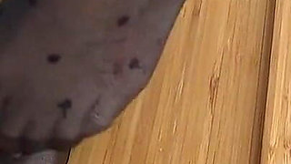 I Pee on My Beautiful Feet in Stockings