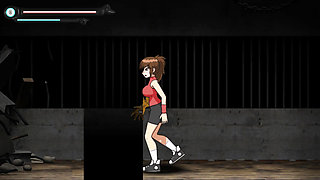 the ghosts went crazy with lust and started to fuck her in all holes