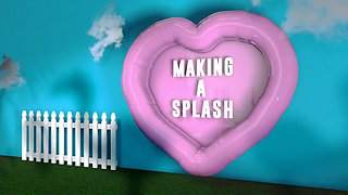 Making A Splash With Violet Starr , Isiah Maxwell - Brazzers