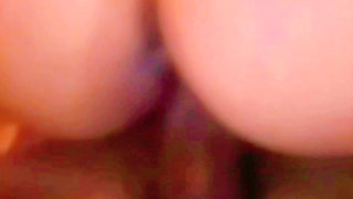 Even Though They Get Disturbed in the Middle of the Fucking, the Very Horny Wife Continues to Ride the Guy with the Huge Cock