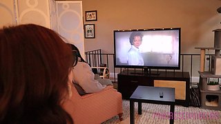 Family Moive Night Sneaky Sex