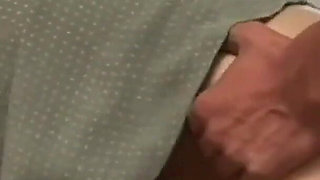 Big muscle cock in sexy milf...toilet sex