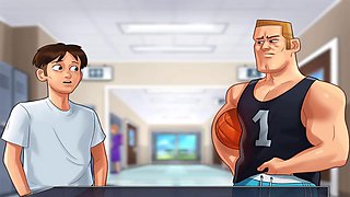 MissKitty2K’s summer saga with a French tutor gets steamy in the washroom