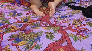 Enjoying Masturbating, Fingering My Butthole & Hairy Pussy While Changing Into My Nightgown