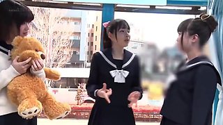 A Japanese Schoolgirl Loses Her Virginity With Her C