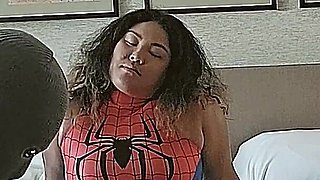 Spider Woman Muscle and Foot Worship