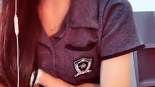 Amateur blondie solo anal masturbation