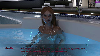 My Stepbrother 's Wife #49 - As Part of the Dare, Alan kissed Justine in front of Jennifer and John